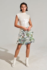 ALL THE RIGHT WAYS SEQUIN MINI DRESS