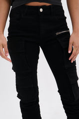 DOUBLE VISION VINTAGE WASH DENIM PANT