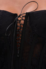 DRESSED TO IMPRESS LACE CORSET