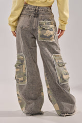 DOWN AND DIRTY CAMO CARGO