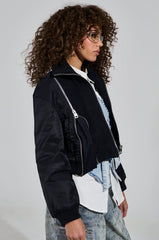 DUKE ZIPPER DETAIL BOMBER