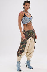DOWN FOR IT CAMO JOGGER