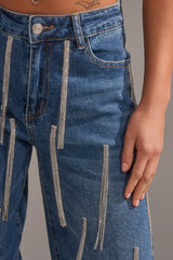 DRIPPED OUT RELAXED DENIM
