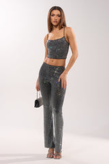 ALL EYES ON ME RHINESTONE BLOUSE