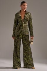 AURORA SEQUIN VELVET BLAZER