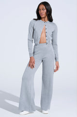 COZY LUXE CREW NECK CARDIGAN