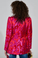BLOOMING BROCADE BLAZER