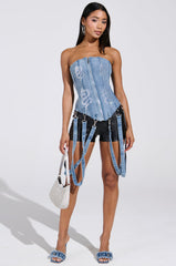 DRAGON SENSE EMBELLISHED CORSET