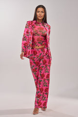 DOZEN ROSES MESH TOP