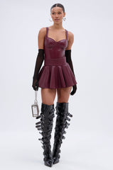EASY LOVER BODYSUIT IN PLUM