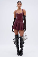EASY LOVER BODYSUIT IN PLUM