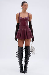 EASY LOVER BODYSUIT IN PLUM