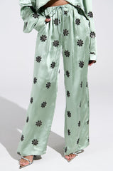 DREAMS COMING TRUE SATIN PALAZZO PANT