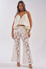 DINA HALTER NECK BLOUSE