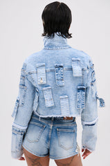 ARIANNE PATCHWORK DENIM JACKET