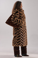 AUTUMN FAUX FUR COAT