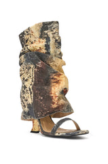 AZALEA WANG RAXA MULTI OPEN TOE BOOTIE