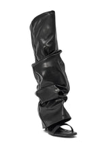 AZALEA WANG RAYLAN BLACK GLADIATOR SANDAL