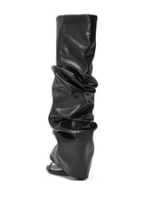 AZALEA WANG RAYLAN BLACK GLADIATOR SANDAL
