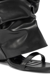 AZALEA WANG RAYLAN BLACK GLADIATOR SANDAL