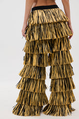CRAZY FOR YOU STRAW PANTS