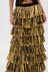CRAZY FOR YOU STRAW PANTS