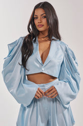 DRIP DRIP CROPPED BLAZER