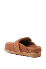 AZALEA WANG SIMAH CHESTNUT SLIPPER CLOG