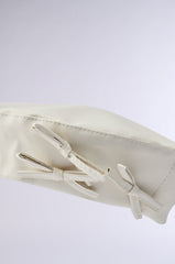 EIFFEL IN LOVE PU BERET IN WHITE