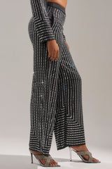 DONT STARE TOO HARD RHINESTONE TROUSER