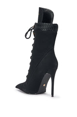 AZALEA WANG XIOMARAN BLACK STILETTO BOOTIE