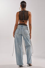 DRIP DRIP CROCHET BLOUSE