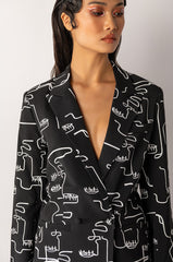 ALL THE FACES BLAZER