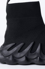 ALL YOU EVER TALK ABOUT FLAT SNEAKER BLACK