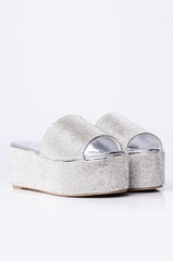 AND ANOTHER ONE SLIP ON FLATFORM SANDAL