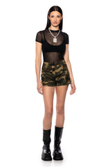 AVIATOR CAMO SHORTS