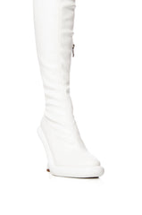 AZALEA WANG EMERIE WHITE BOOT