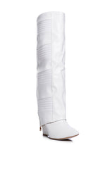 AZALEA WANG LIKE RAIN IN THE SUN WEDGE BOOT IN WHITE