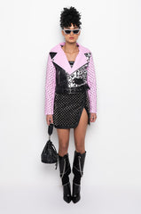AZALEA WANG PRETTY MESS GRAFFITI JACKET