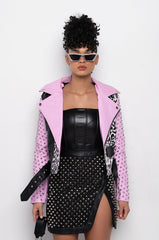 AZALEA WANG PRETTY MESS GRAFFITI JACKET