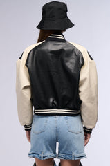 BEAM ME UP ZIPPERED BOMBER