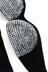 BEDAZZLE SUPPORT BRA D CUP