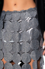 BENEATH THE SURFACE EMBELLISHED MAXI SKIRT