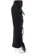 BUCKLE UP MAXI SKIRT