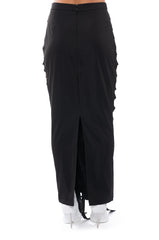 BUCKLE UP MAXI SKIRT