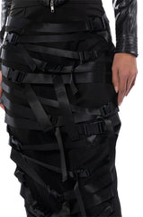 BUCKLE UP MAXI SKIRT