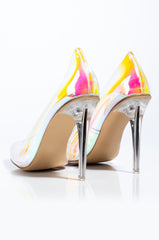 CAPE ROBBIN HOLOGRAPHIC PVC STILETTO PUMP
