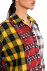 CASUALLY COOL PLAID BUTTONDOWN