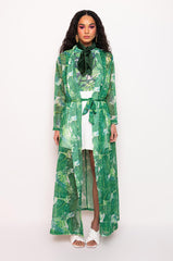CAYMAN DREAM CHIFFON DUSTER