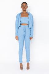 COME THROUGH COZY SWEATSHIRT BLUE